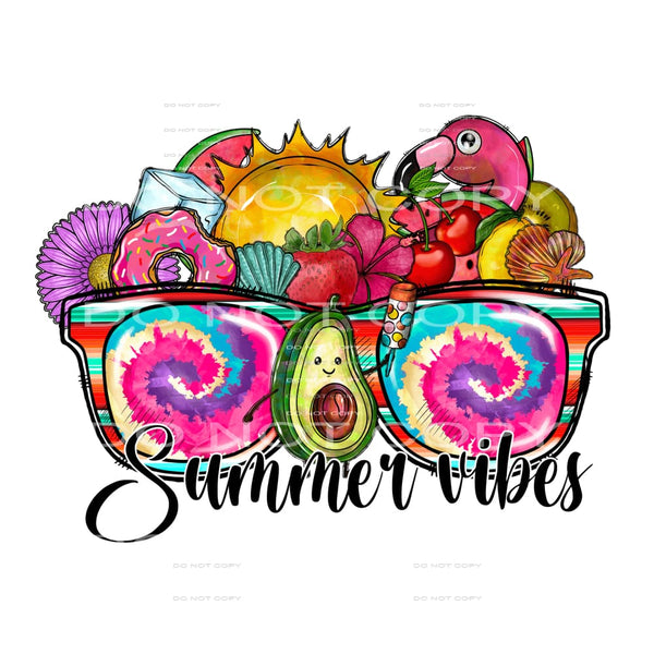 Summer #3446 Sublimation transfers - Heat Transfer Graphic