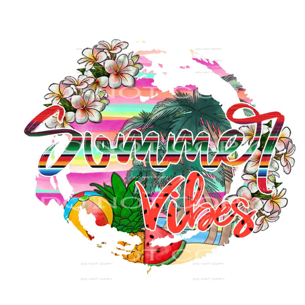 Summer #3447 Sublimation transfers - Heat Transfer Graphic