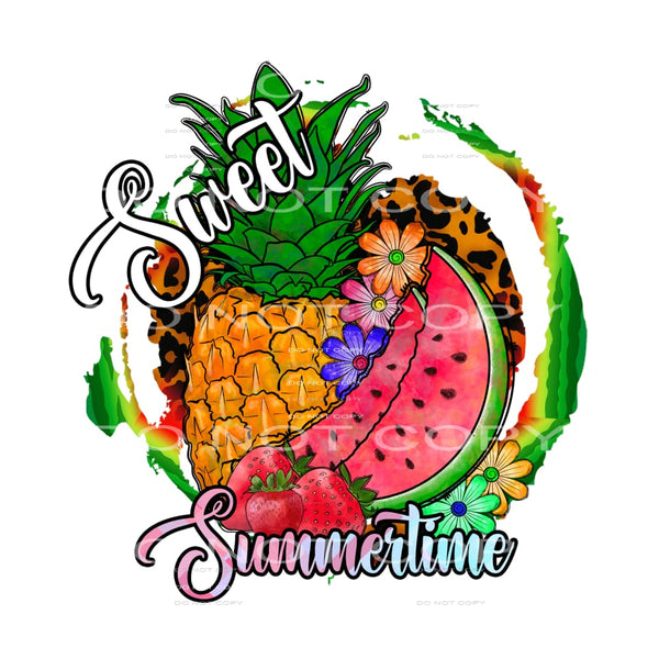Summer #3450 Sublimation transfers - Heat Transfer Graphic