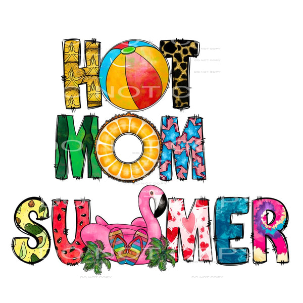 Summer #3458 Sublimation transfers - Heat Transfer Graphic
