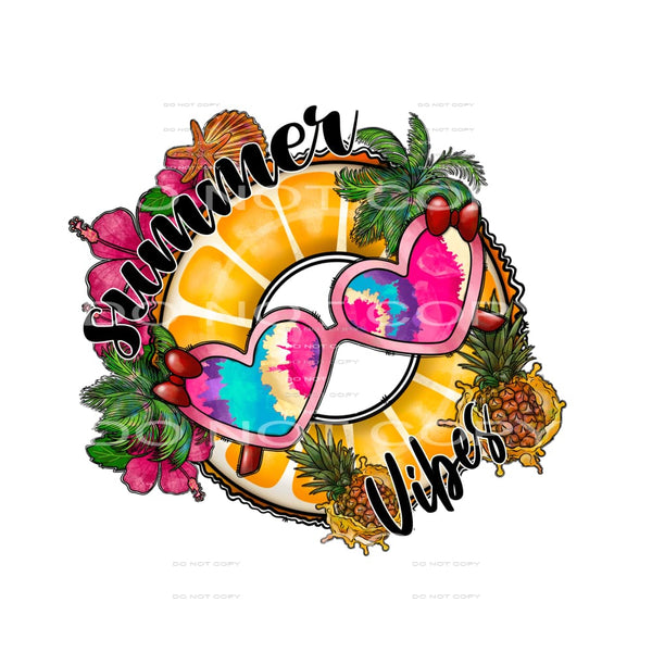 Summer #3462 Sublimation transfers - Heat Transfer Graphic