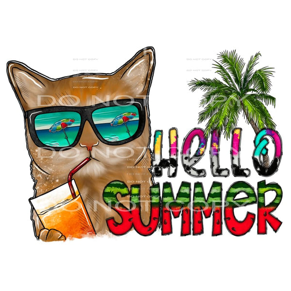 Summer #3500 Sublimation transfers - Heat Transfer Graphic