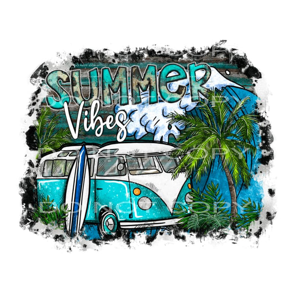 Summer #3523 Sublimation transfers - Heat Transfer Graphic