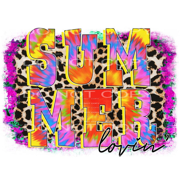 Summer #3537 Sublimation transfers - Heat Transfer Graphic