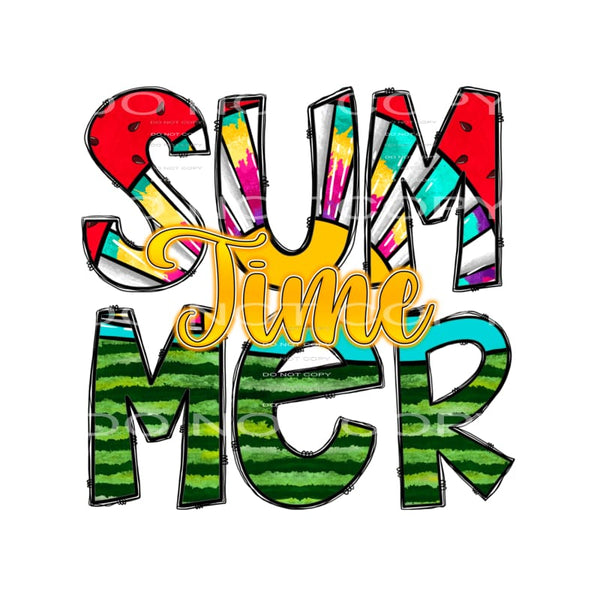 Summer #3539 Sublimation transfers - Heat Transfer Graphic