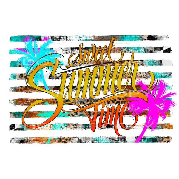 Summer #3543 Sublimation transfers - Heat Transfer Graphic