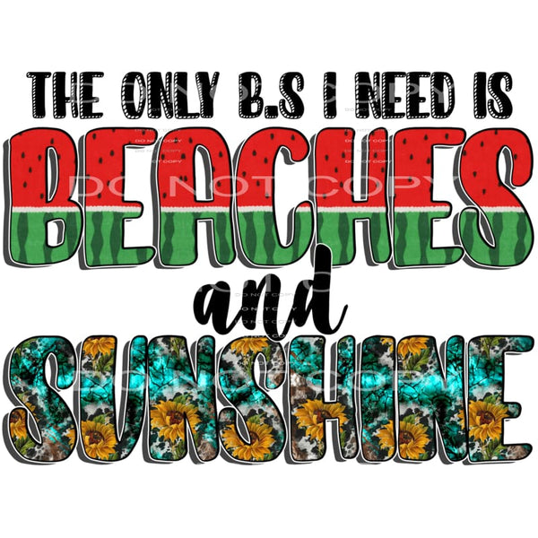 Summer #3544 Sublimation transfers - Heat Transfer Graphic