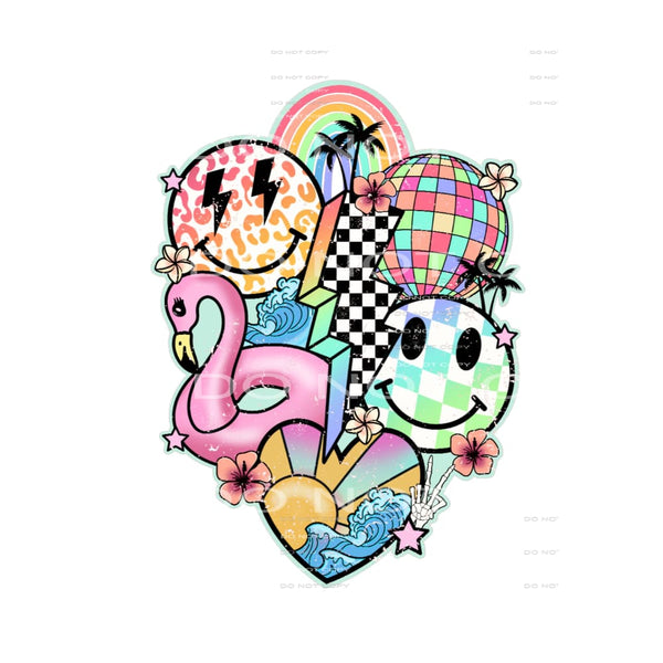 Summer #4561 Sublimation transfers - Heat Transfer Graphic