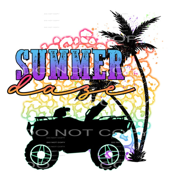 summer daze #6957 Sublimation transfers - Heat Transfer