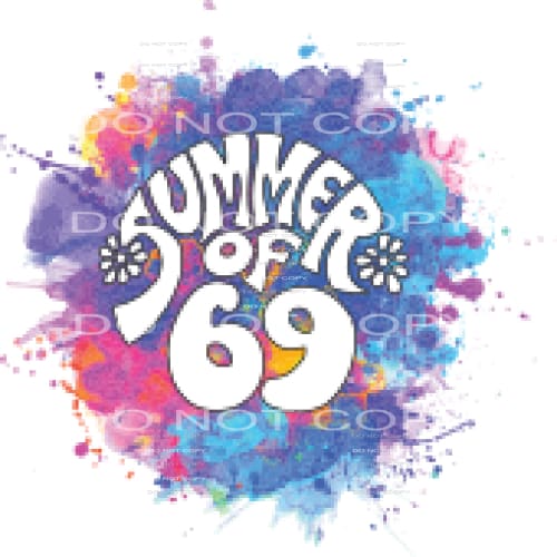 summer of 69 #6055 Sublimation transfers - Heat Transfer