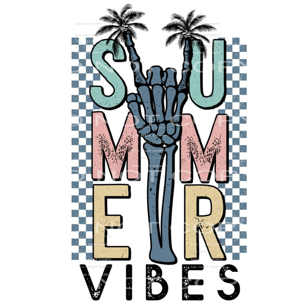 Summer Vibes #4238 Sublimation transfers - Heat Transfer