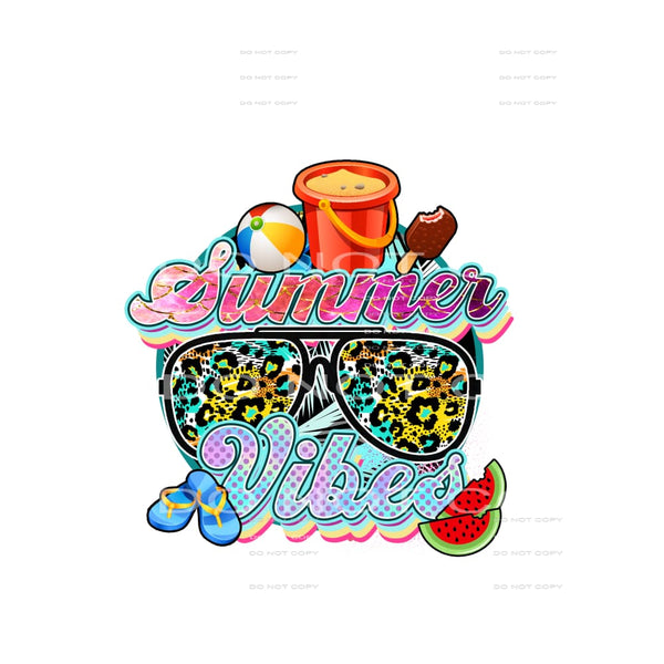 Summer Vibes #4516 Sublimation transfers - Heat Transfer