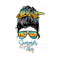 Summer Vibes #4527 Sublimation transfers - Heat Transfer