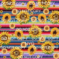 Sunflower Background Sheet #3 Sublimation transfers 13 x 9 inches Heat Transfer