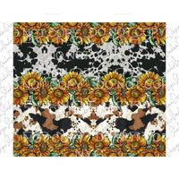 sunflower cowhide sheet # 3 1.00 Sublimation transfers - 