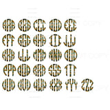 Sunflower monogram # 3 letters put letters in notes please 