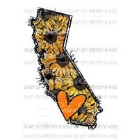 SUNFLOWER States All states in drop down menu sublimation transfer state Heat Transfer