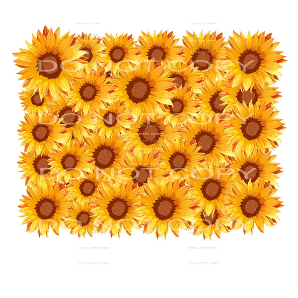 sunflowers #6133 Sublimation transfers - Heat Transfer
