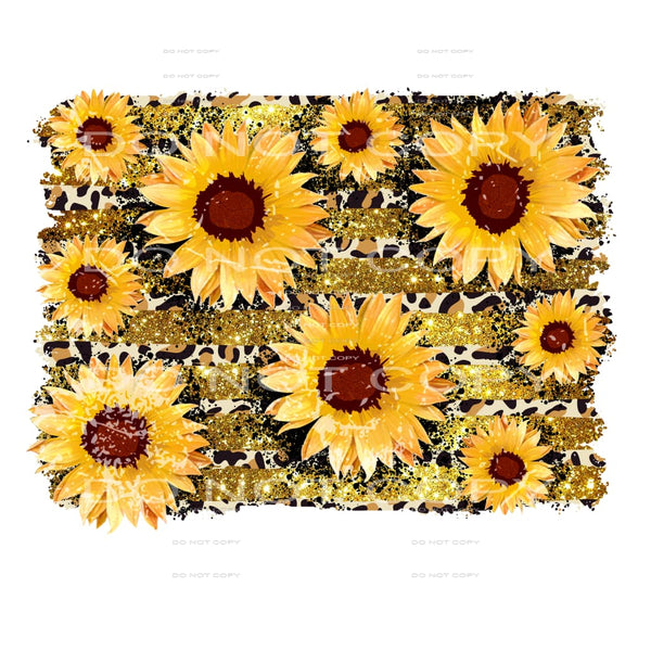 sunflowers #6134 Sublimation transfers - Heat Transfer