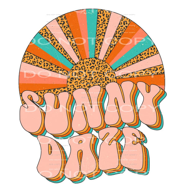sunny daze #6543 Sublimation transfers - Heat Transfer