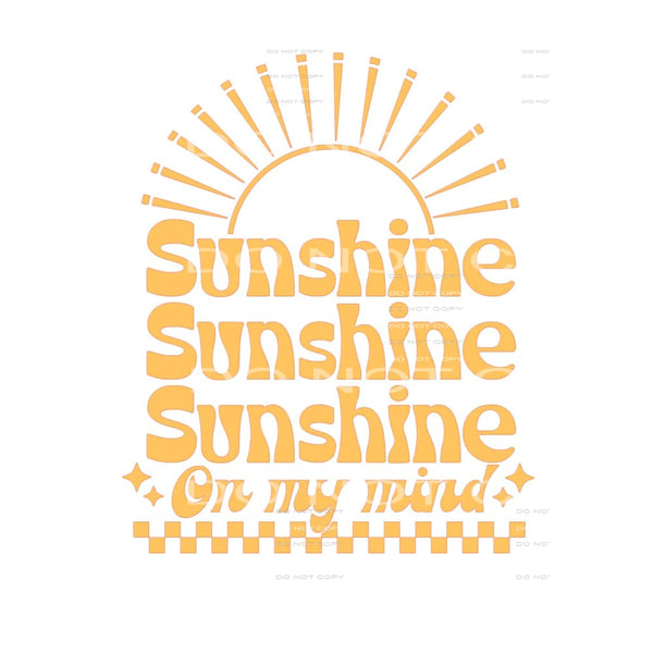 Sunshine #4297 Sublimation transfers - Heat Transfer Graphic