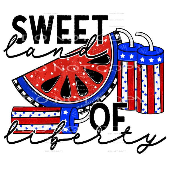sweet land of liberty #6963 Sublimation transfers - Heat 