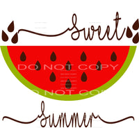 sweet summer #6657 Sublimation transfers - Heat Transfer