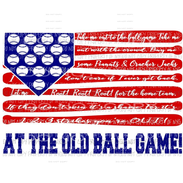 take me out sublimation transfer Heat Transfer