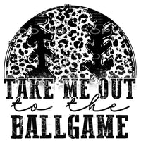 take me out to the ballgame #4983 Sublimation transfers - 