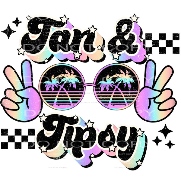 Tan And Tipsy #4104 Sublimation transfers - Heat Transfer