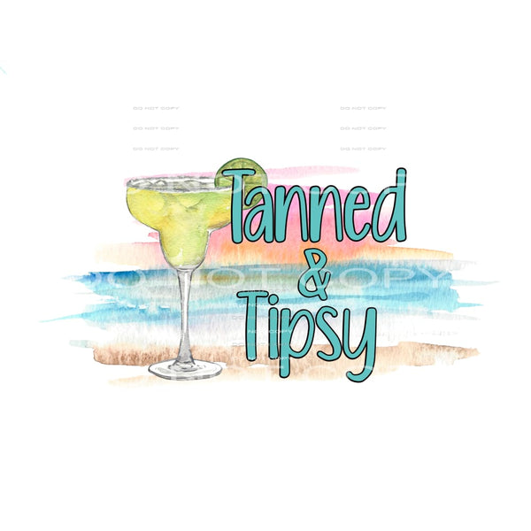 tanned and tipsy #6306 Sublimation transfers - Heat Transfer