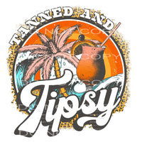 tanned and tipsy #6545 Sublimation transfers - Heat Transfer