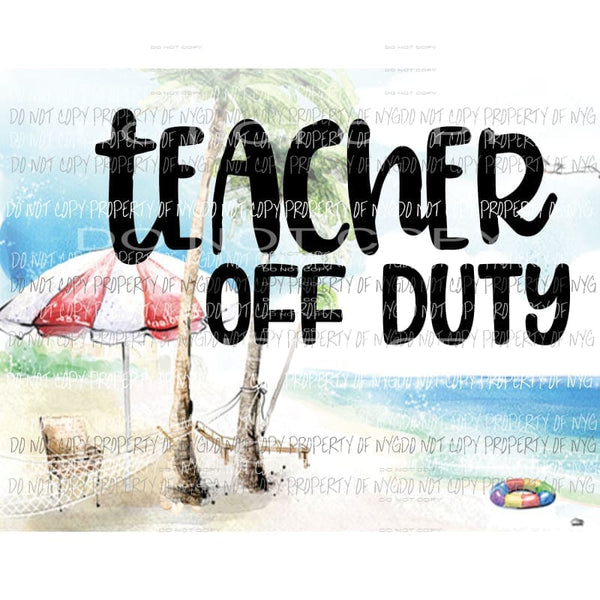 Teacher # 10 Sublimation transfers Heat Transfer