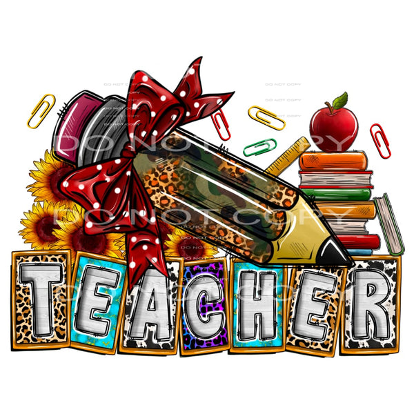 Teacher # 1081 Sublimation transfers - Heat Transfer