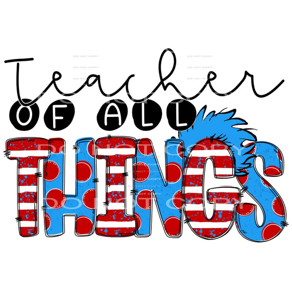 teacher #4152 Sublimation transfers - Heat Transfer