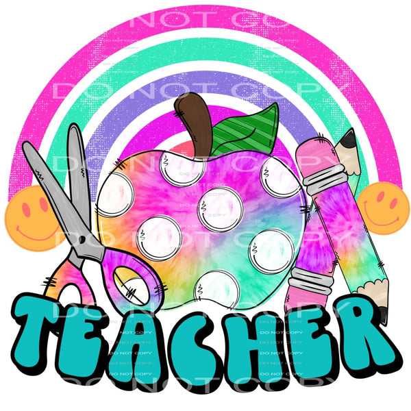 teacher #7216 Sublimation transfers - Heat Transfer