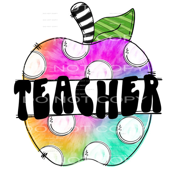 teacher #7243 Sublimation transfers - Heat Transfer