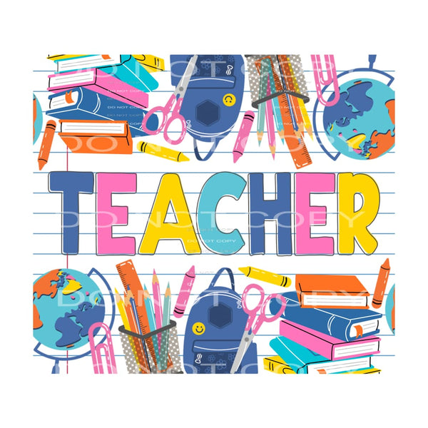 teacher #7292 Sublimation transfers - Heat Transfer
