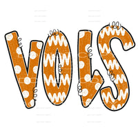 Tennessee vols #7656 Sublimation transfers - Heat Transfer