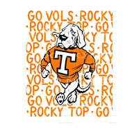 tennessee vols dog Sublimation transfers - Heat Transfer