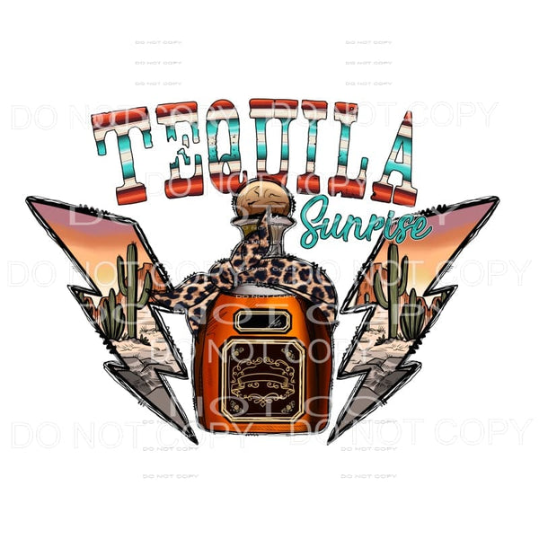 Tequila sunrise # 3 1.00 Sublimation transfers - Heat 