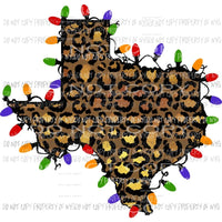 texas cheetah lights Sublimation transfers Heat Transfer