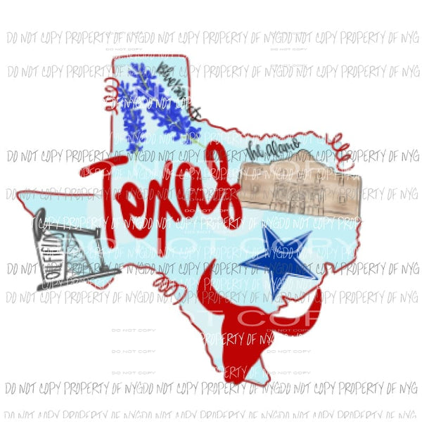 Texas Sublimation transfers Heat Transfer