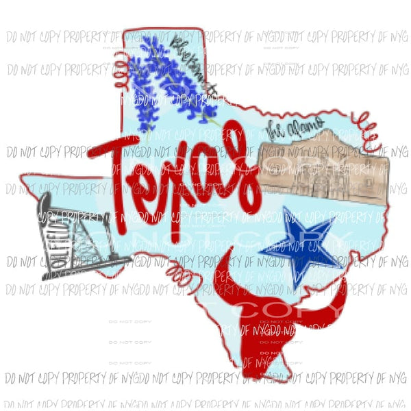Texas Sublimation transfers Heat Transfer