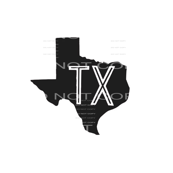 Texas TX # 77801 Sublimation transfers - Heat Transfer