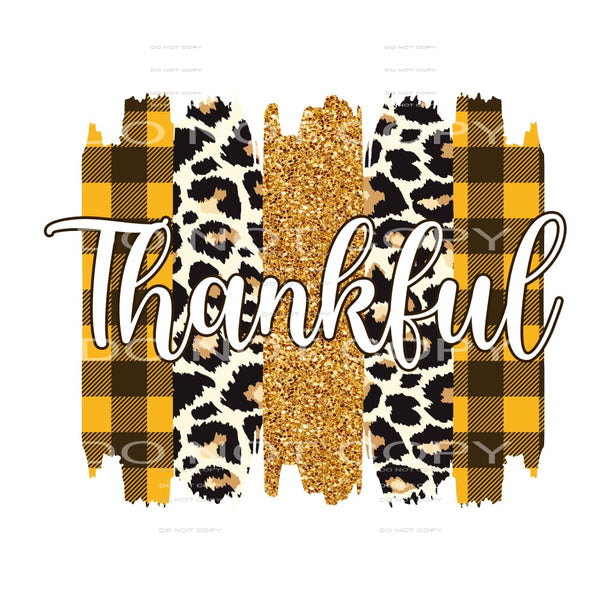 thankful #7601 Sublimation transfers - Heat Transfer