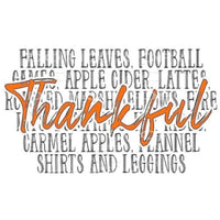 thankful #7780 Sublimation transfers - Heat Transfer