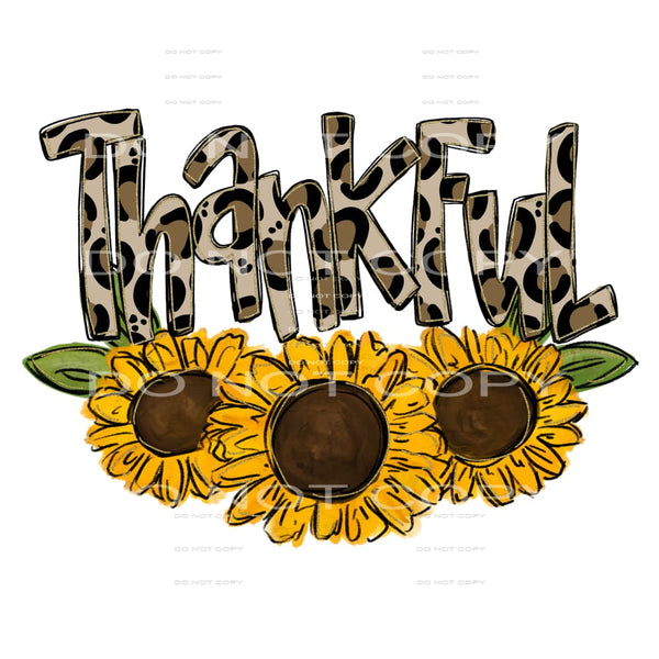 Thankful # 8809 sublimation transfers - Heat Transfer