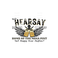that’s hearsay brewing co #6887 Sublimation transfers - Heat