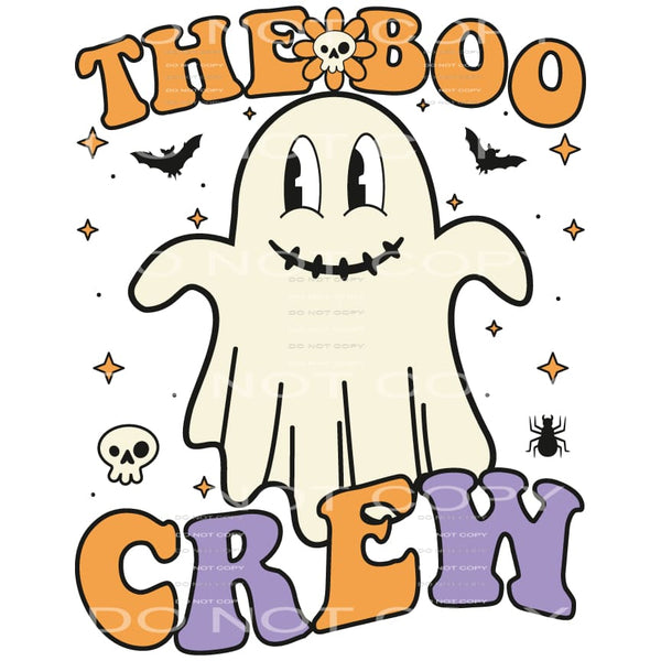 the boo crew #8611 Sublimation transfers - Heat Transfer